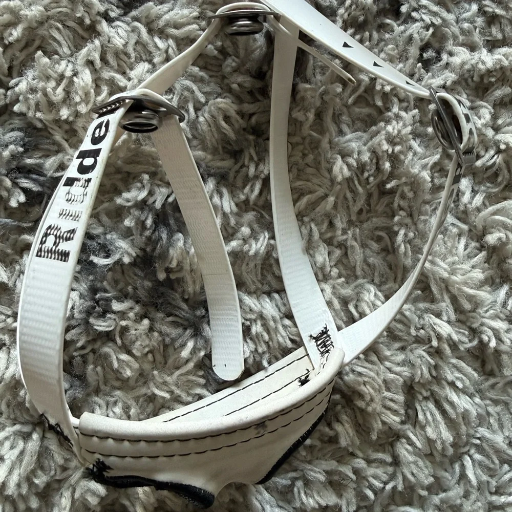 Kids White and Black Headgear